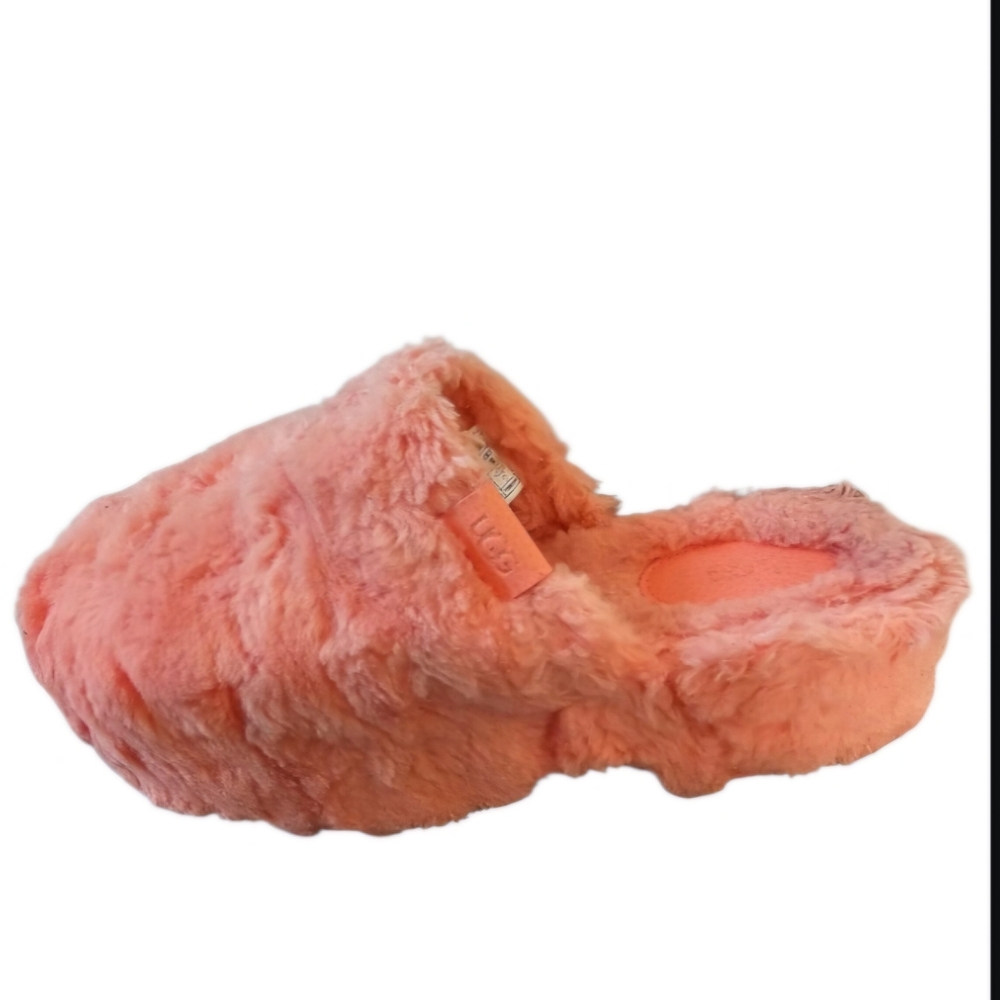 UGG Fuzz Sugar Clog in Pink Womens Size 6 New SN 1130950 - Picture 4 of 10